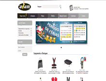 Tablet Screenshot of adamdistribuidora.com.br